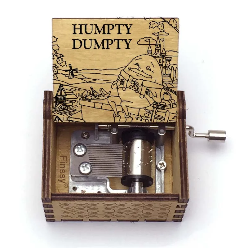 Kids Present Hand Humpty Dumpty Music Musical Box Parent-Child Family Party Game Educational Toys for Boys Girl New Year Gift