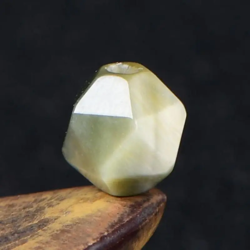 Milwau4A Natural Dream Tiger Eye Diamond Cut Quartz Crystal Single Bead Gioielli Fai Da Te