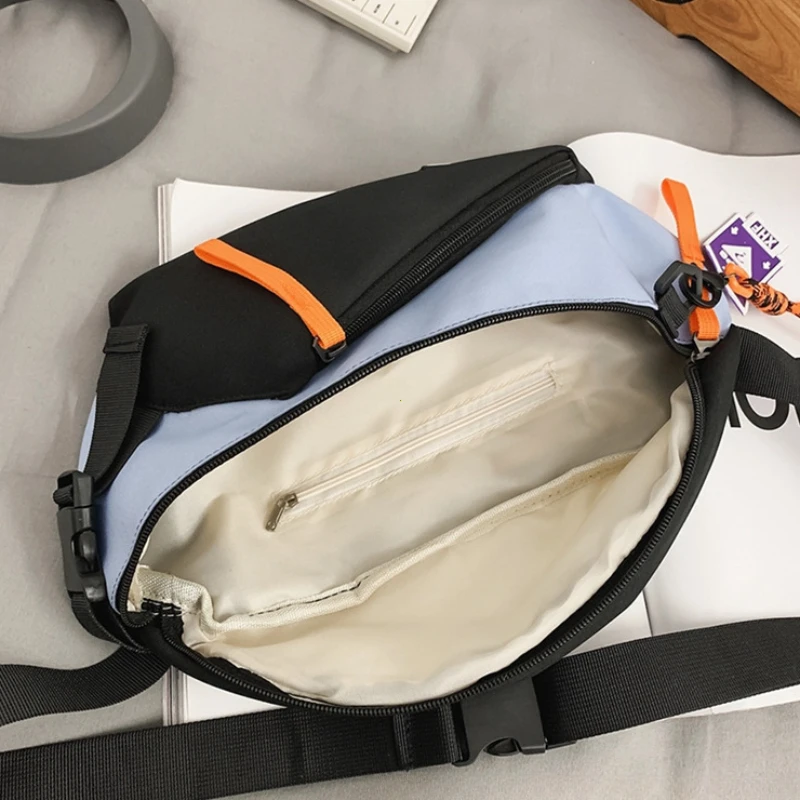 Brust Rig Tasche - Multifunktionale Unisex Streetwear Gürteltasche aus Nylon, Hip Hop Hüfttasche für Frauen und Männer, Handy- und Gürteltasche