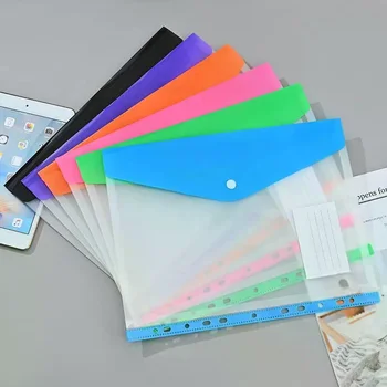 6/12 Pacchi di Cartelle Organizer A4, Cartelle Espandibili in Plastica, Buste per Cartelle, Per Scuola Ufficio Casa
