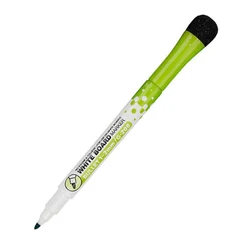 Vibrant Erasable Magnetic Whiteboard Markers with Erasers - Set of 8 Colors for Creative Expression and Office Use (6)