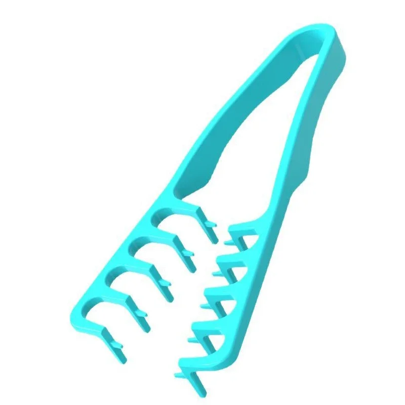 Strumenti per arricciare pettine per capelli volumizzante a denti larghi Texture soffice per uomo Ideale per tutti i tipi di capelli Strumenti per acconciature - immagine 5
