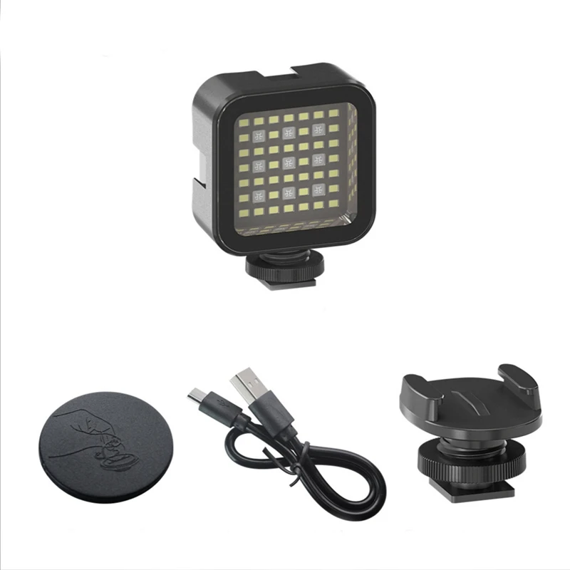 

Mini RGB Full Color Fill Light Diving 30M LED Beauty Portable Phone Live Broadcast Lighting Light Camera Pocket Light,A