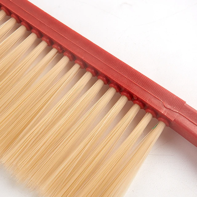 Méhkefe Kefe Természetes Sertés Sörték Méhkatisztító Szerszám És Felszerelés A Méhészethez Méhőrökhöz (Műanyag/Fa Fogantyú) - Image 5