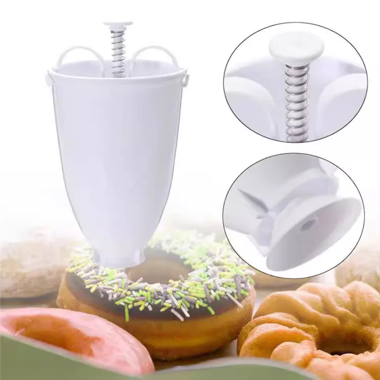 Donut Maker Donut Mould Waffle Dispenser Doughnut Machine Arabic Waffle Plastic Deep Fry