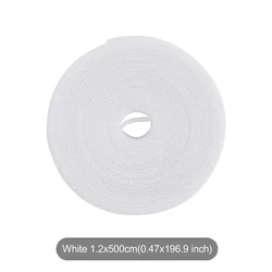 5m Reusable Cable Organizer with Desk Wire Winder and Data Line Protection (WHITE)