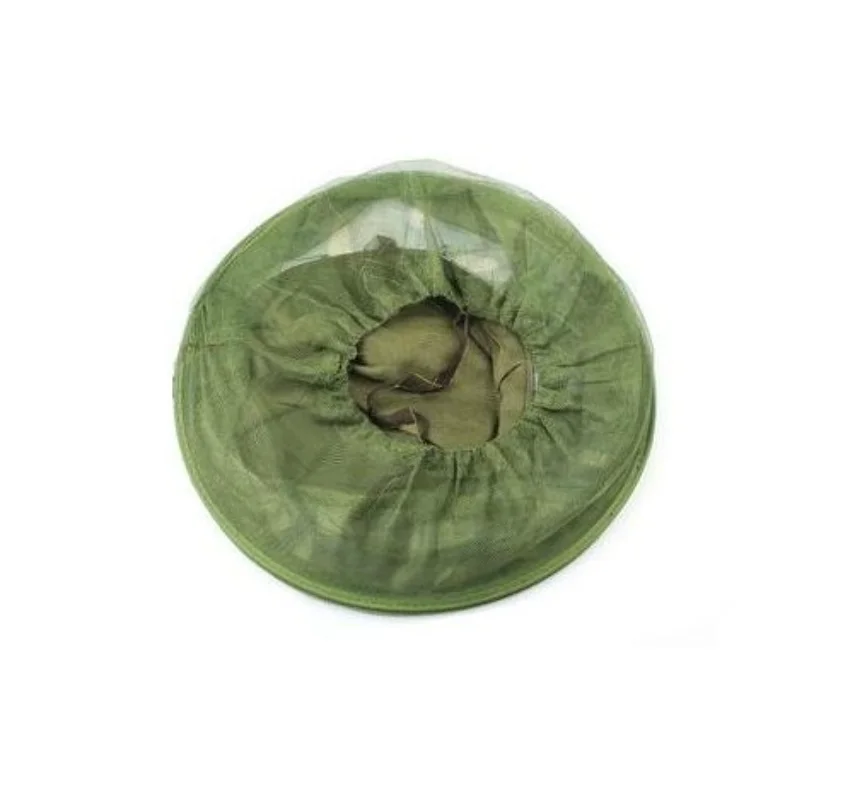 Professional Camouflage Bug Mesh Mask Head Protective Cap Keeping Insects Bee Flying Face Contact cap bee Fishing Equipment