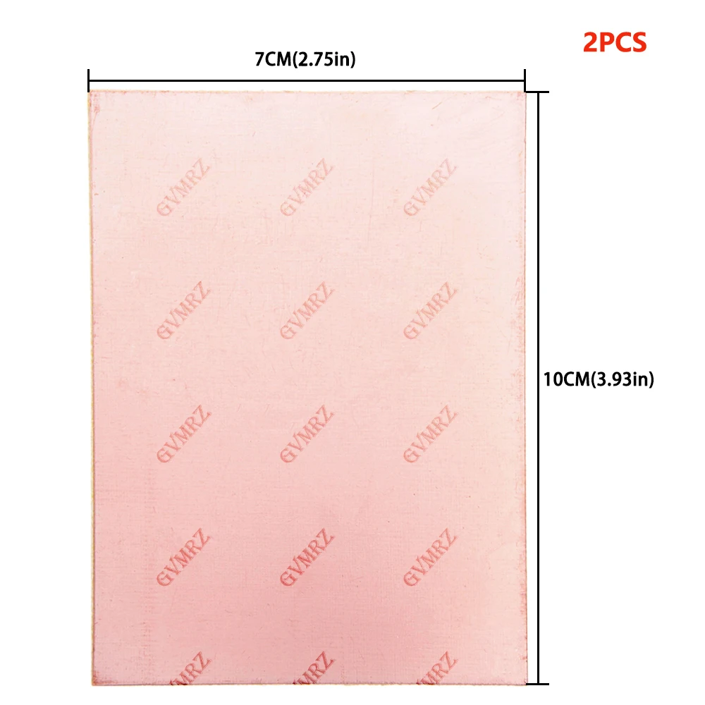 7x10CM/10x15CM DIY 전자 프로젝트용 FR4 라미네이트 단면 구리 도금 PCB 보드 시트