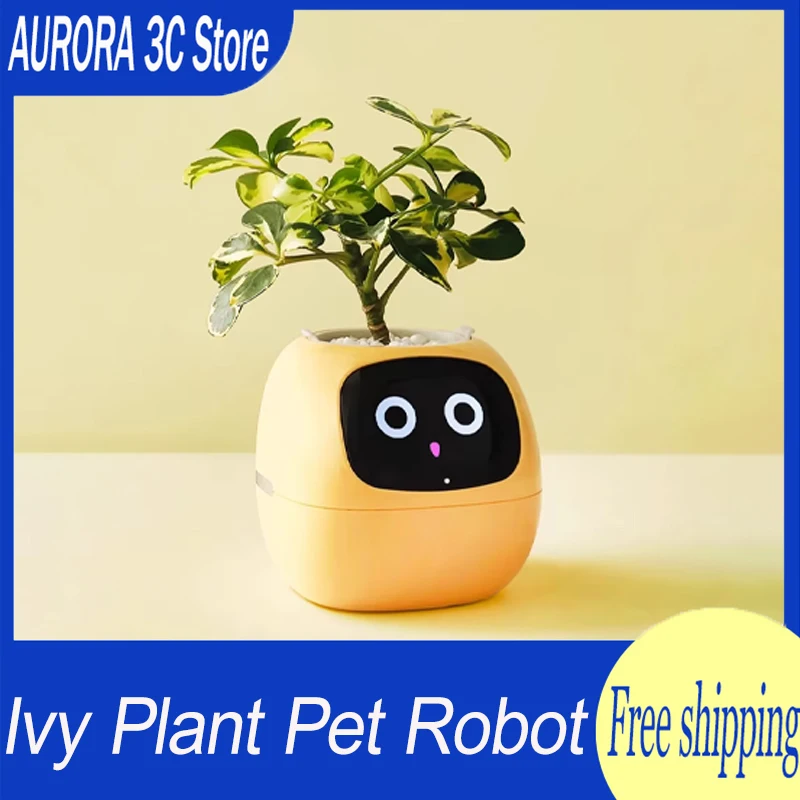 Ivy Plant Pet Robot Creative Interaction Tamagotchi Pet Cute Smart Flower Small Pot App Control Plants Emotions Robot