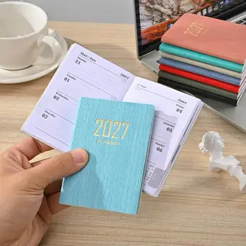 Agenda con calendario, diario, agenda settimanale per studenti, regalo, mini A7, agenda 2027, formato tascabile
