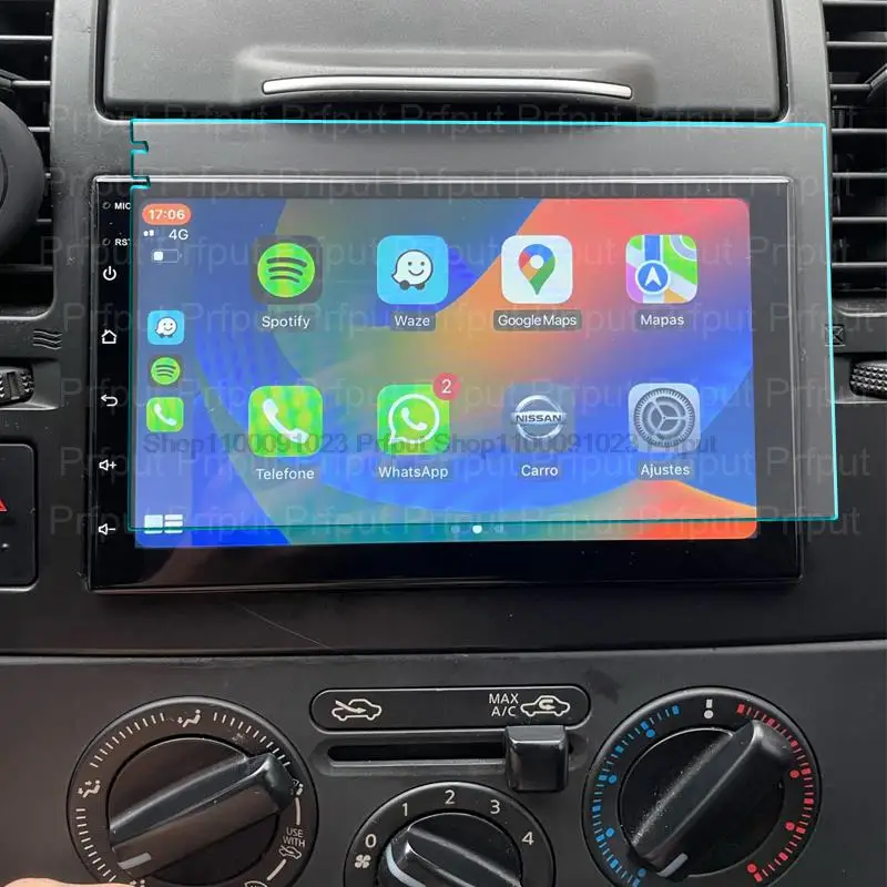 

174*99 мм закаленное стекло для Podofo 7 дюймовый автомобильный Android 2 Din Автомобильный Радио мультимедийный плеер GPS навигация защита экрана x 99 мм