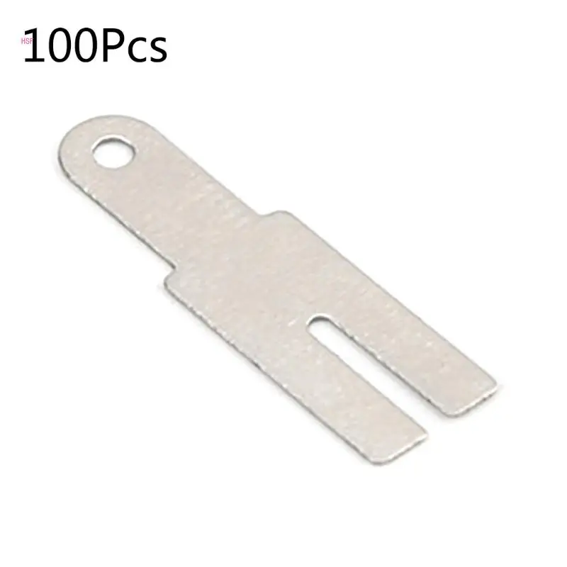

100 Pcs Nickel Plated Steel Strip Strap Sheets for Battery Spot Reliable