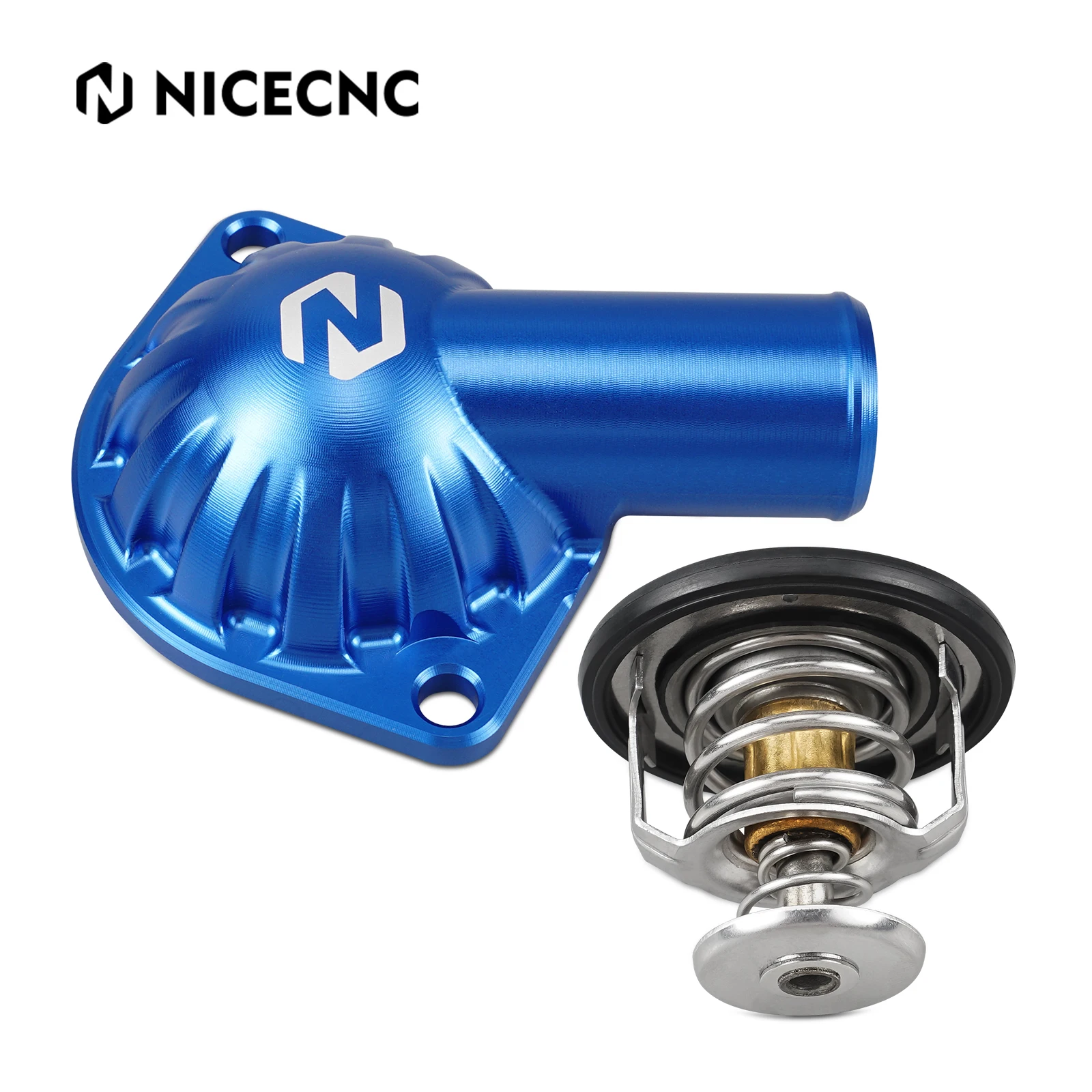 

NICECNC UTV 65° Thermostat Housing Kit Billet Aluminum Cover For Polaris XP Turbo General 1000 XP1000 RZR XP 4 1000 2015-2018