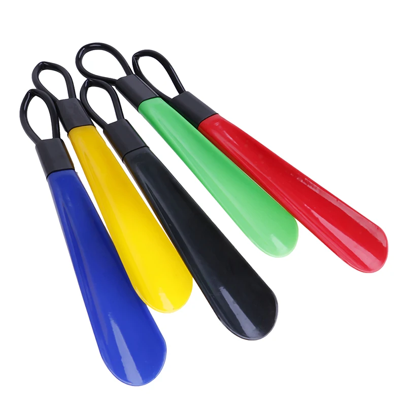 

1PCS 28.5CM Shoe Horn 28.5cm Plastic Shoes horn Artifact Pull Pumping Shoes Shoes Spoon High Quality