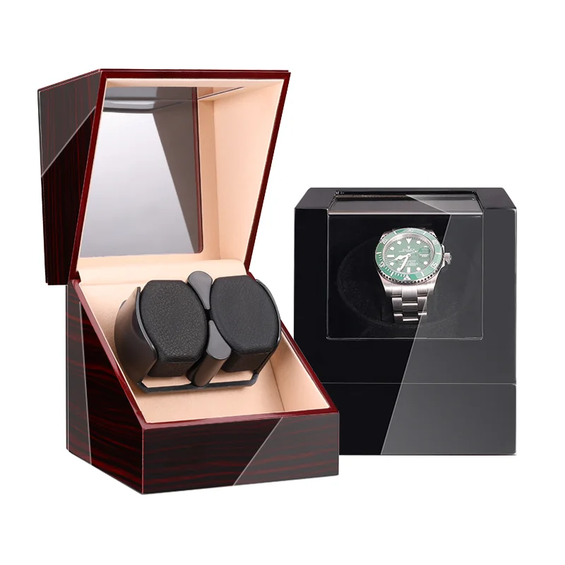 Watch winder Embers Single And 2 Slots Watch Winder High Gloss Quiet Box Shaker Mabuchi Motro