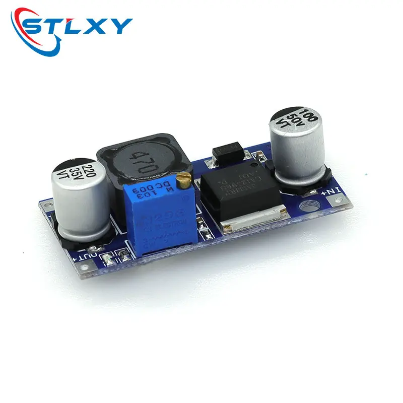 LED 드라이버 DC-DC 스텝 다운 조절 가능 CC/CV 전원 공급 장치 모듈 배터리 충전기 조절 가능, LM2596S, LM2596 정전류