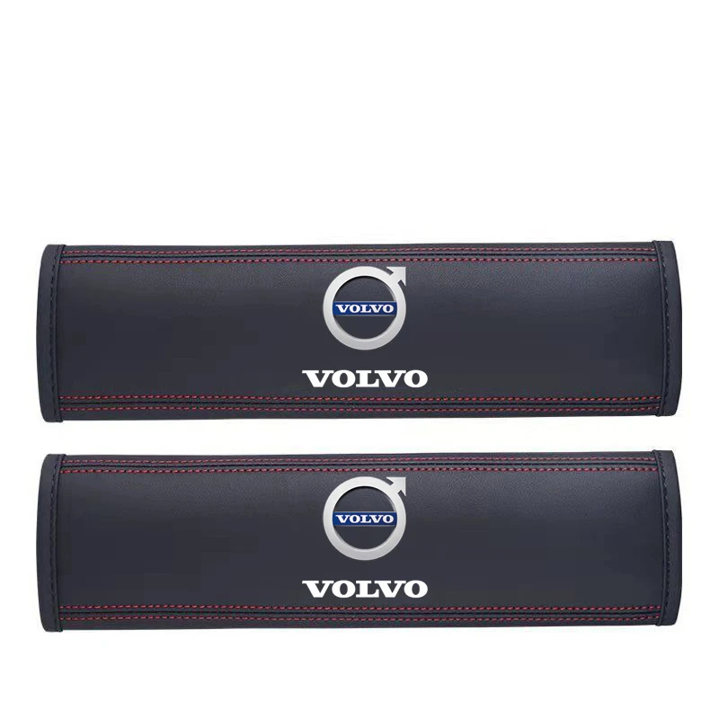 2 Pcs Car Seat Belt Pads For Volvo XC60 XC40 XC90 S60L S80L