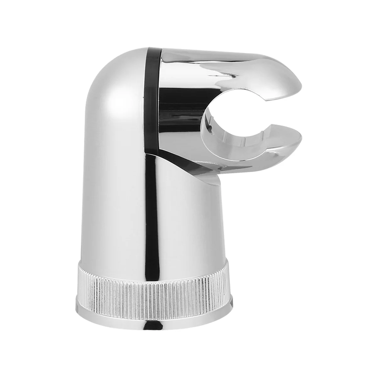 Handheld Shower Head Holder Durable Round Nozzle Bracket Bathroom Accessories ABS Plating Rotary MountingBracket Home Garden