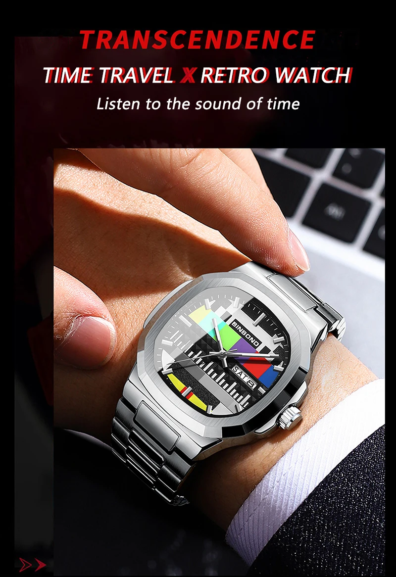 BINBOND W005 Men's Watch description image 7