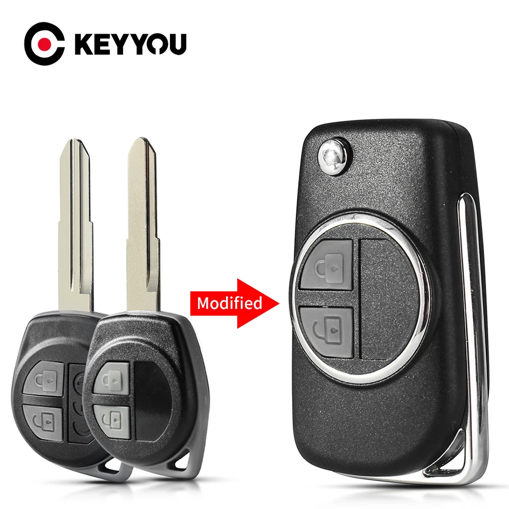 Leather Keychain New TPU 2 Button Car Key Case Full Cover Shell For Suzuki  Swift Grand Liana SX4 ALTO VITARA IGNIS JIMNY Splash - AliExpress