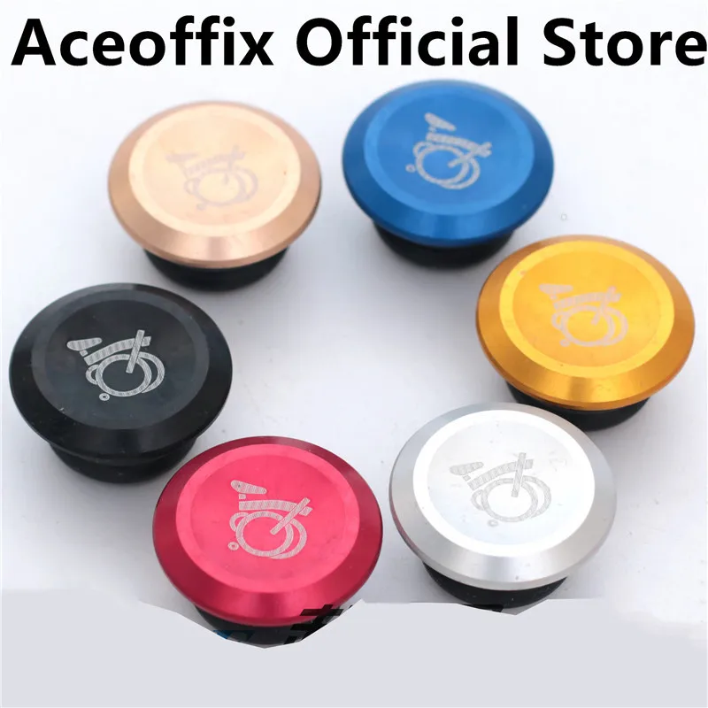 1 Pair Handlebar Plug for Brompton Bike Aluminum Alloy