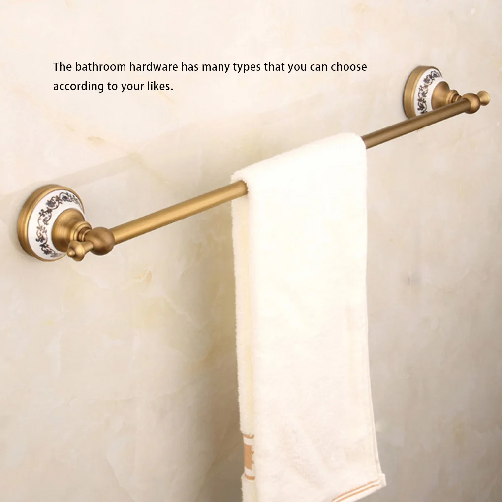 Copper Bathroom Hardware Brushed Bath Ball Hanger Accessories Type