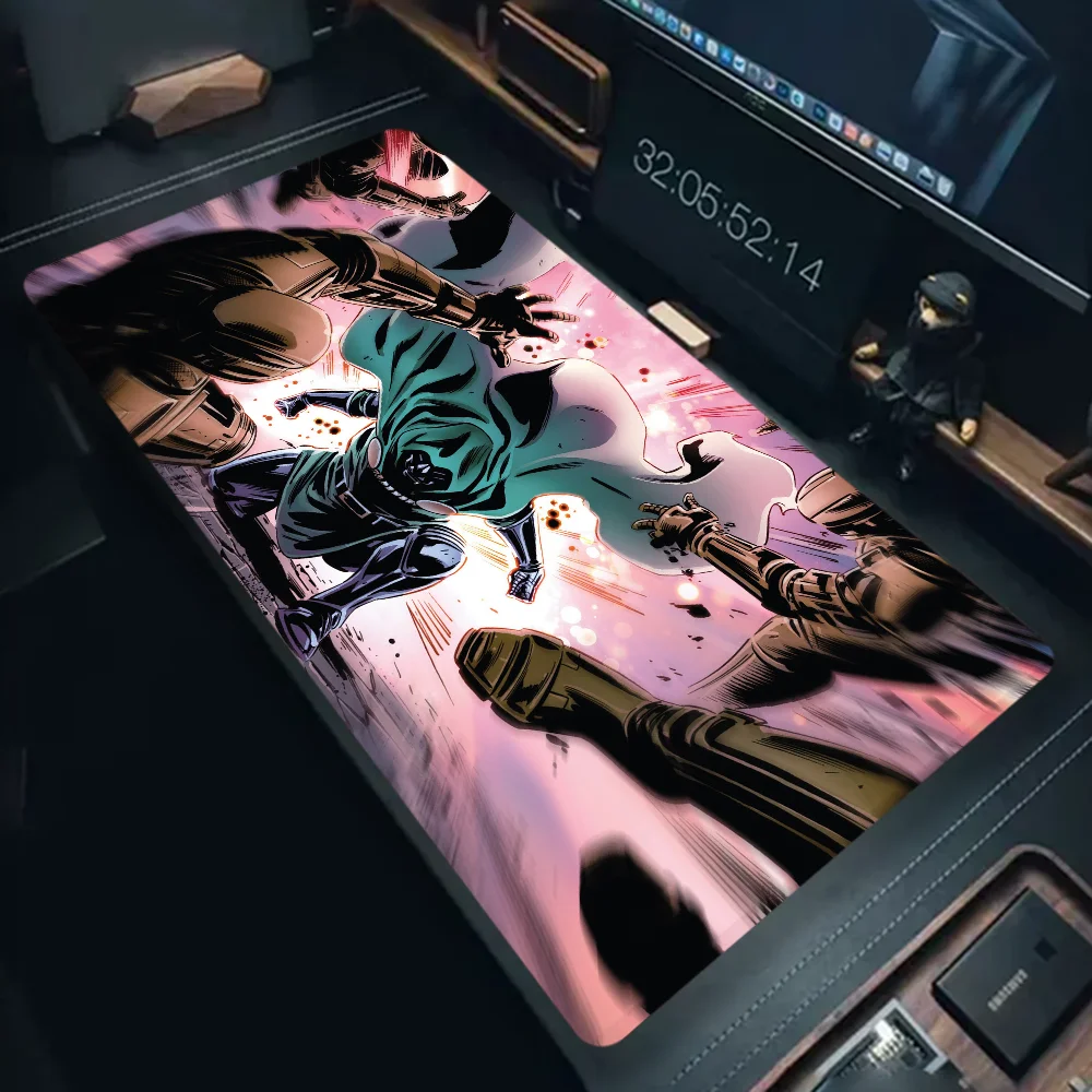 Dr Doom 90x40cm Big Keyboard Mat Table Mat Students Gamer Desktop Mousepad Gaming Mouse Pad Desktop Mat 6