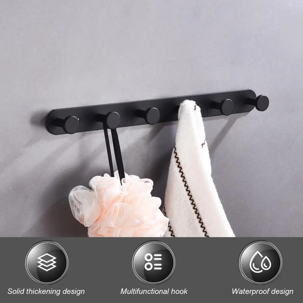 

Storage Reusable 5/6 Hooks Storage Organizer Hook Household Products