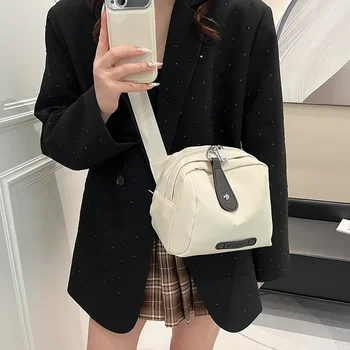 حقيبة كروس من قماش أكسفورد، حقيبة كتف عصرية وعصرية، حقيبة ساعي البريد للاستخدام اليومي والعمل والتنقل 3