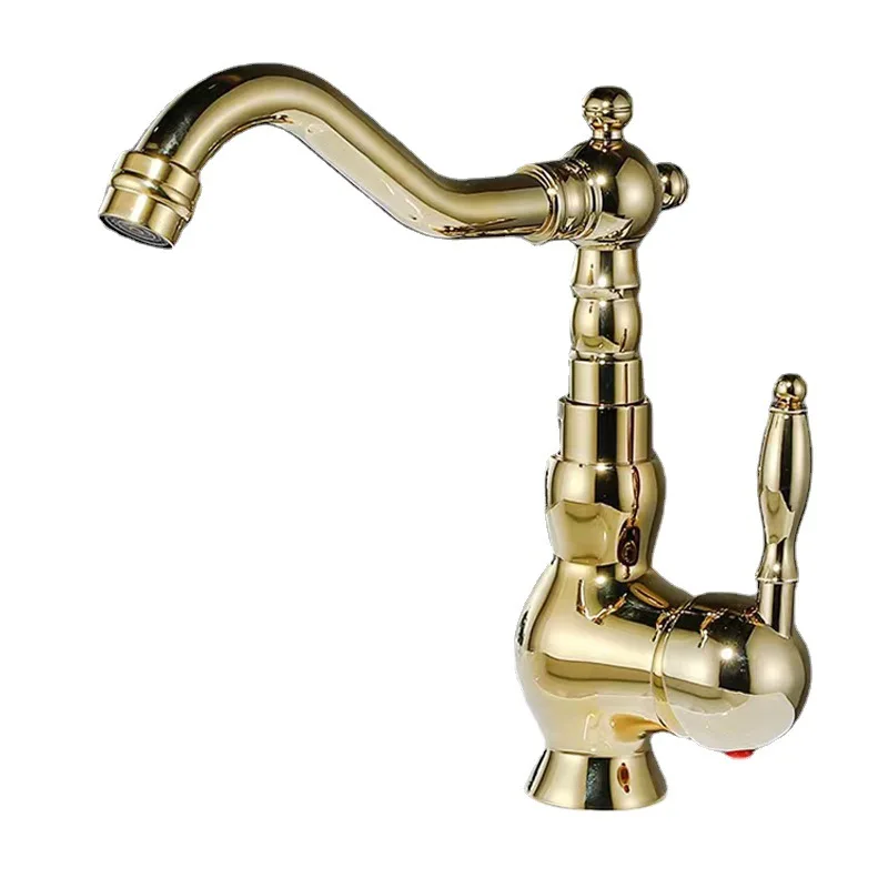 solid-brass-european-style-bright-gold-basin-faucets-hot-cold-mixer-tap-golden-basin-mixer-taps-single-handle-toilet-crane