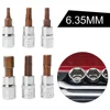 1Pc 1/4" Drive Hex Socket Bits Set 3mm 4mm 5mm 6mm 7mm 8mm Screwdriver Bit For Inner Hex Socket Hand Tool H3 H4 H5 H6 H7 H8 5