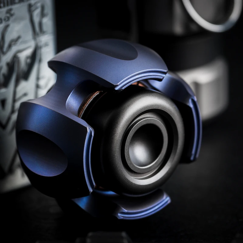 

Noise Fidget Spinner Titanium Alloy Finger Spinner Adult EDC Toys Decompression Artifact Fidget Toy