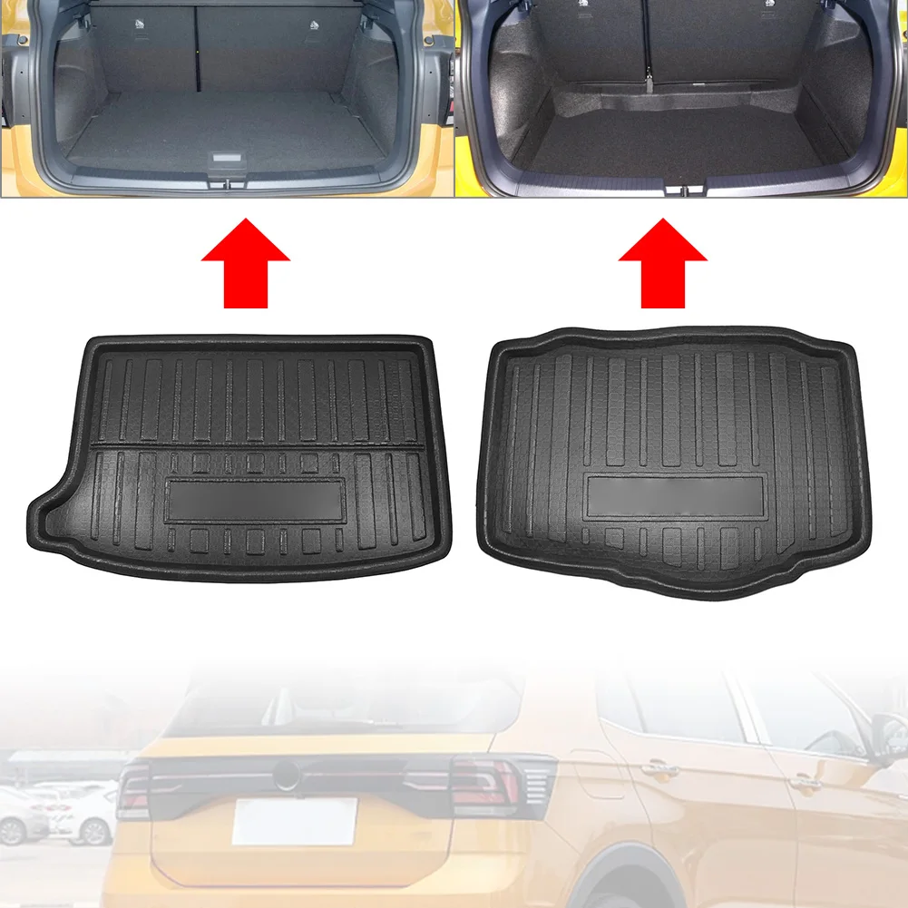 Per Vw T-Cross T Cross 2018 2019 2020 Car Rear Trunk Cargo Mat Vassoio Boot Liner Floor Carpet Protector Pad