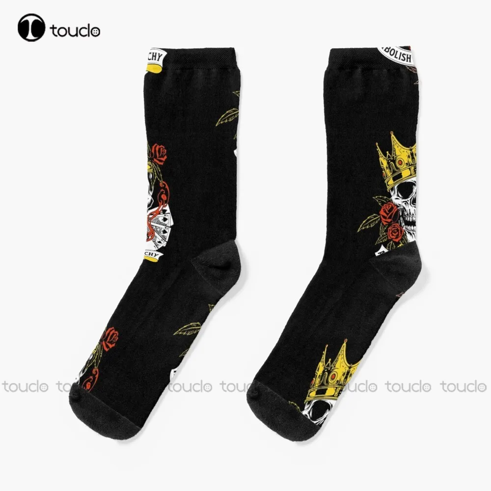 

Anti Monarchy Socks Bride Socks 360° Digital Print High Quality Cute Elegant Lovely Kawaii Cartoon Sweet Cotton Sock New Popular