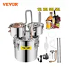 VEVOR 12L 20L 30L 50L Alcohol Brewing Distiller DIY Moonshine Apparatus Stainless Steel Still Whisky Beer Brandy Home Appliance 1