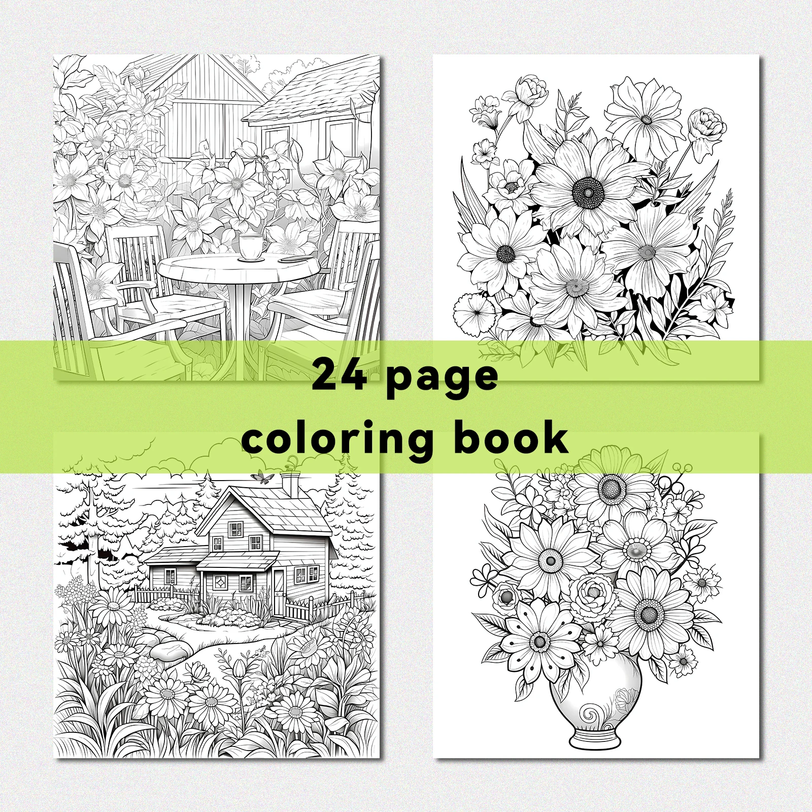 Art Coloring Book Adult Relieve Stress Kill Flower Coloring Graffiti Painting Drawing Art Book Stationerys Book For Children 4