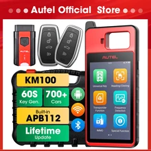 Autel KM100 Key Programmer V200 Universal Key Generator Free Update Lifetime PK IM508 IM608 IMMO