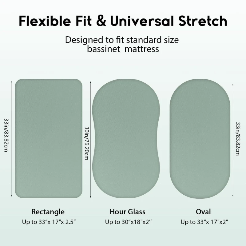 Baby Fitted Sheet Newborns Diaper Changing Pad Sleeve Bassinet Sheet Printed Mattress Case Protector