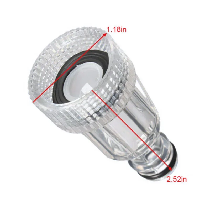 High Pressure Washer Water Filter Inlet Connector Replacement Tool Water Pump Inlet Hose Garden Adapter