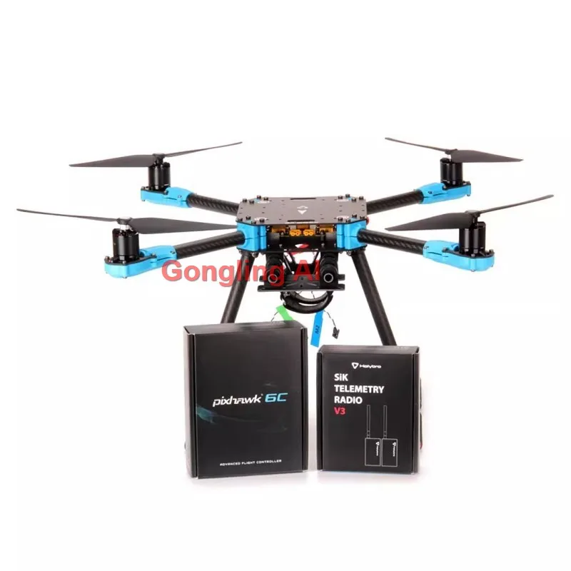 홀리브로 X500 V2 프레임 키트 드론 파워 4축 픽스호크 6X 6C 거의 바로 비행 가능한 ARF DIY 키트 ESC 1045 프로펠러 RC FPV 드론용