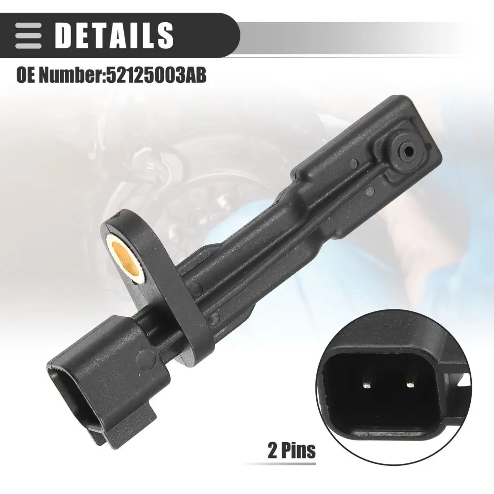 

ABS Wheel Speed Sensor Replacement ABS Sensor Compatible For Nitero 3.7L V6 Gasoline 4.0L V6 Gasoline 2007-2011 52125003AB