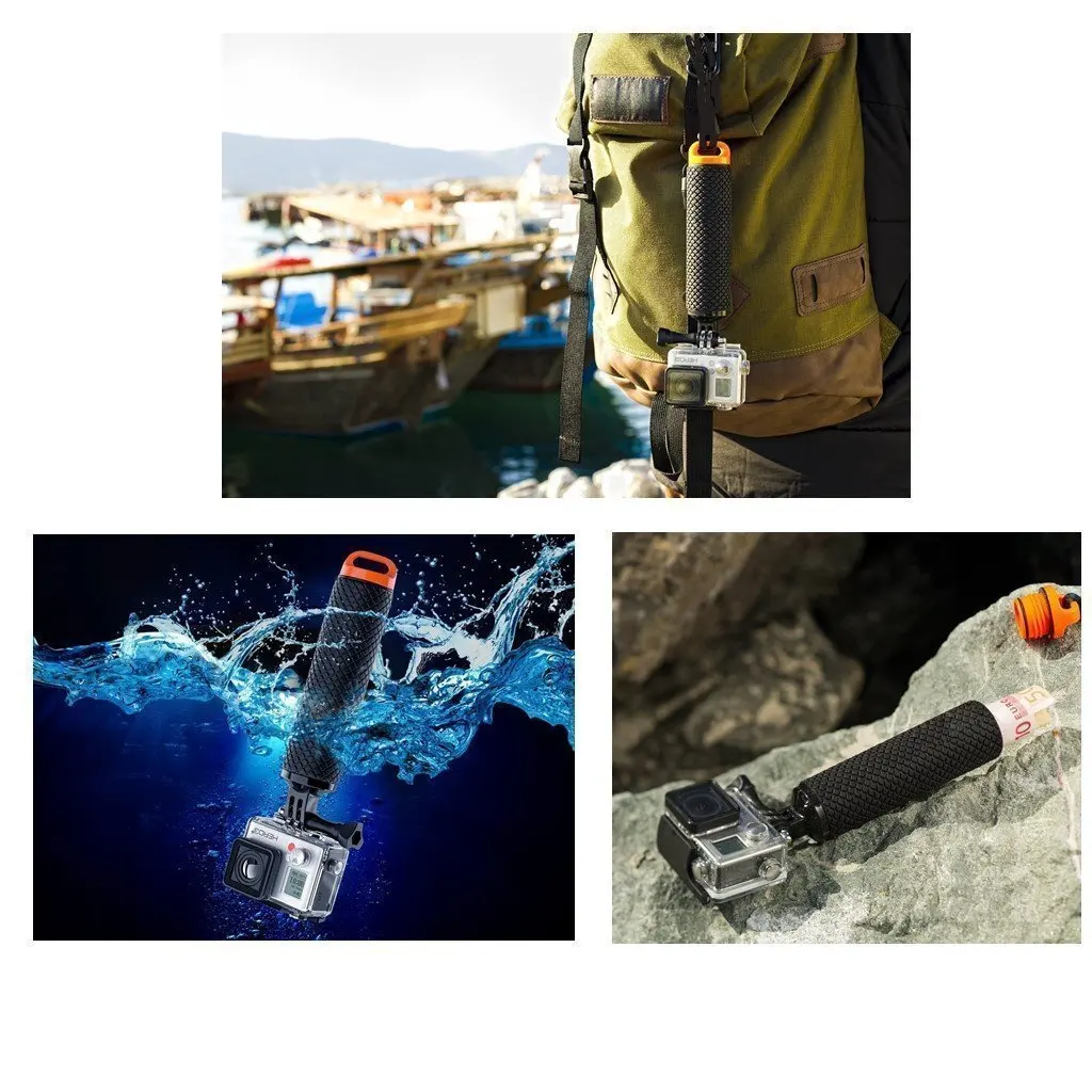 Maneră Flotantă GoPro HONGDAK - Antilubricant pentru Hero 11/10/9/8/7/6/5