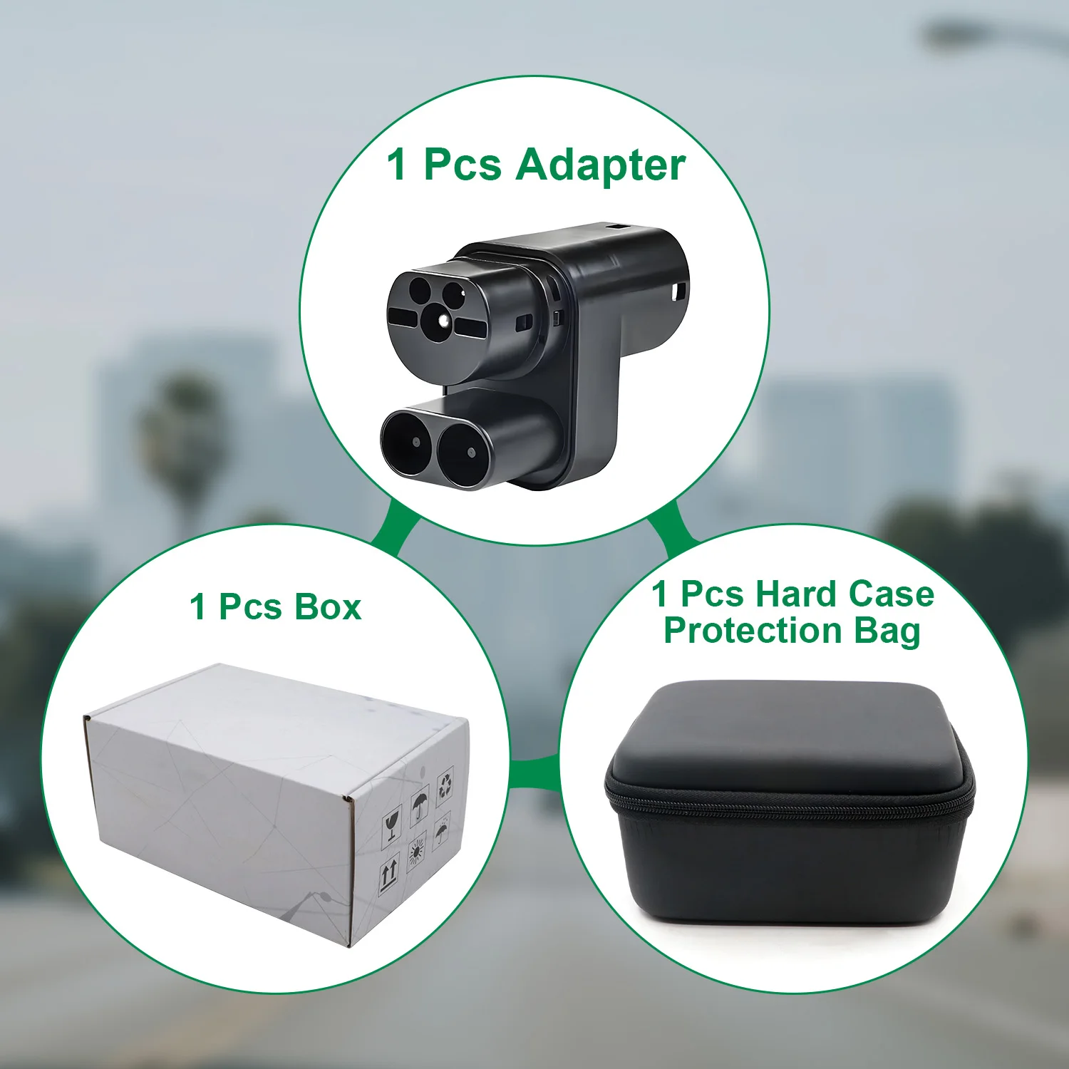 GOODCELL CCS2 to Type2 EV Converter Adapter DC 210A 86KW CCS Combo 2 to Type2 Electric Vehicle Charging Adaptor, charger adapter, power supply adapter