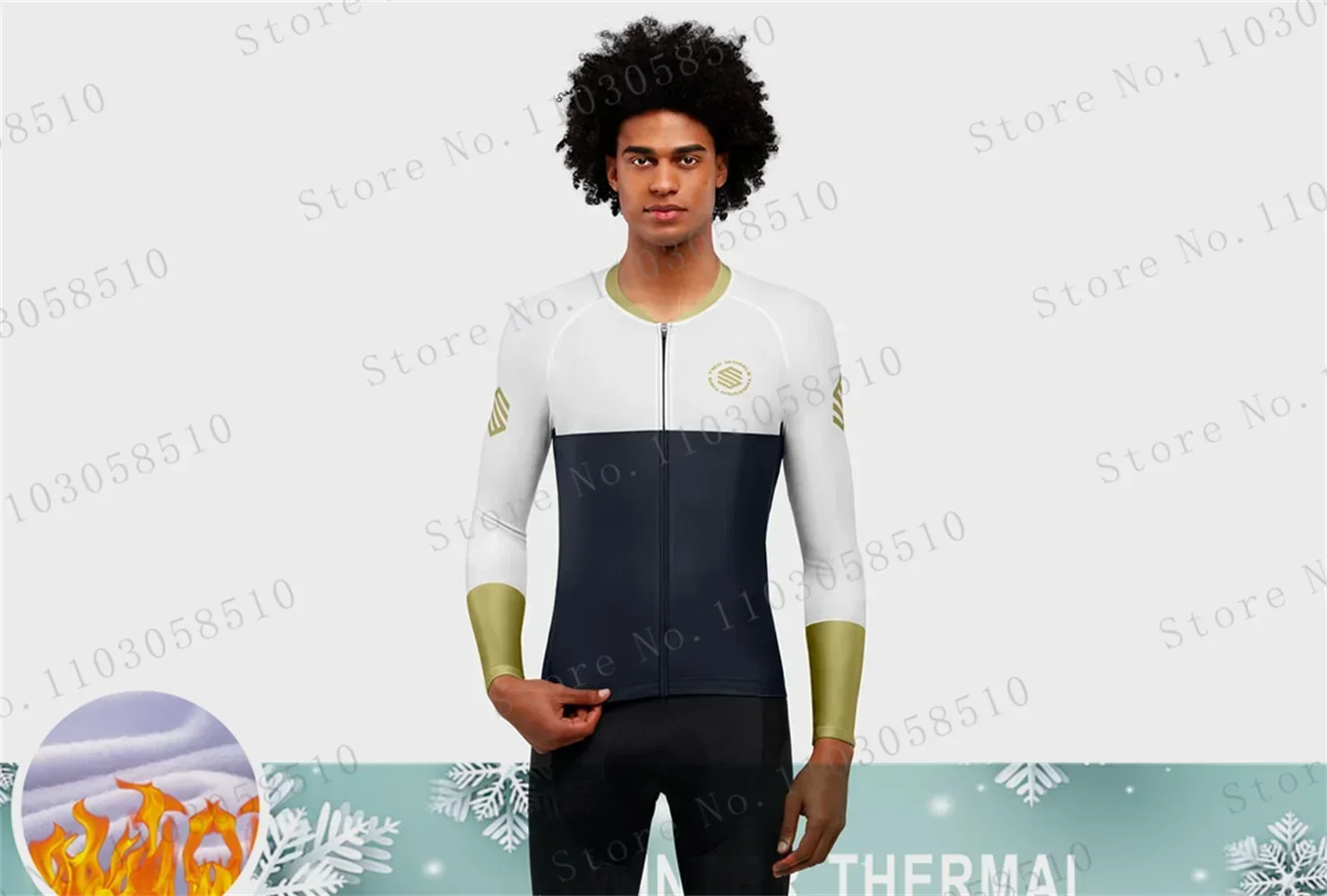 Siroko Winter Cycling Jersey set Men long sleeves MTB Jersey Bike maillot Ropa Ciclismo Thermal Fleece Cycling Clothing new