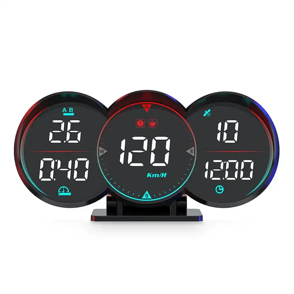  HUD GPS + Beidou Ĩ  ÷, LCD ӵ,   µ ˶,  跮,  , DC 12V