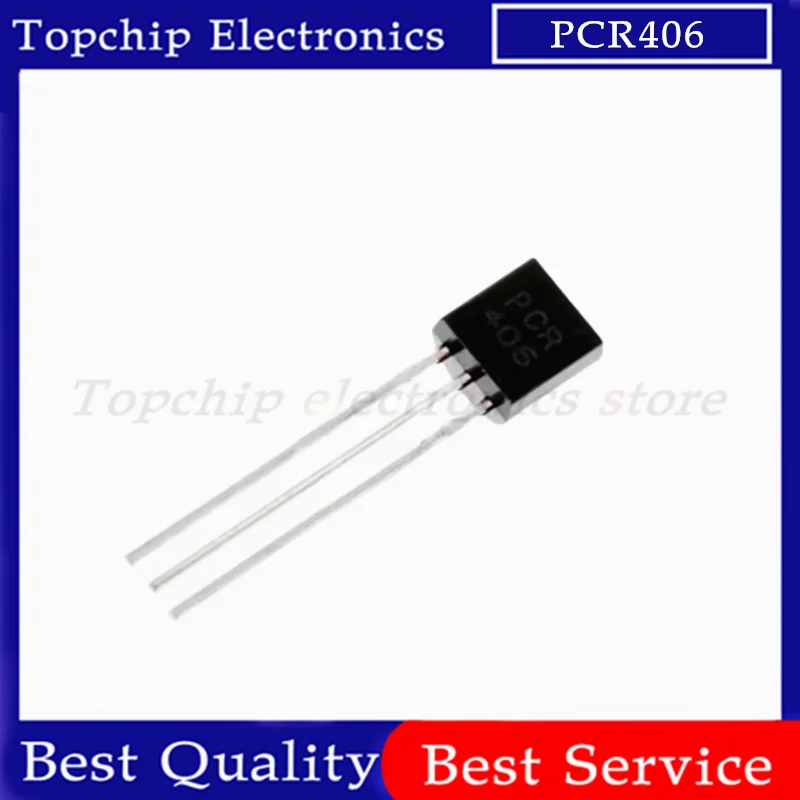 Transistor PCR406 / PCR406J TO-92 - Composant électronique Original - Made In France - Neuf Et Intact