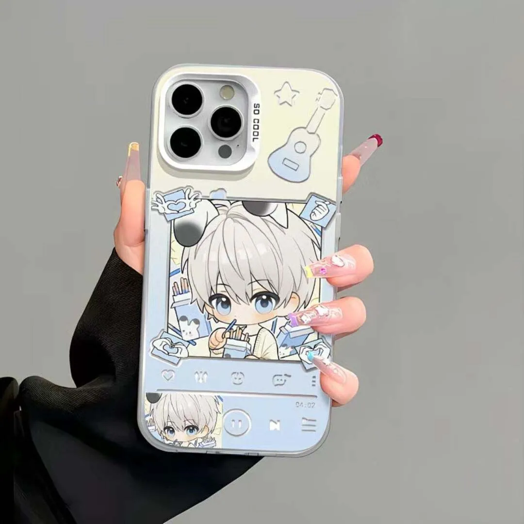 Cosmic Love and Adventure Stylish Phone Case - Durable Hard Cover Design