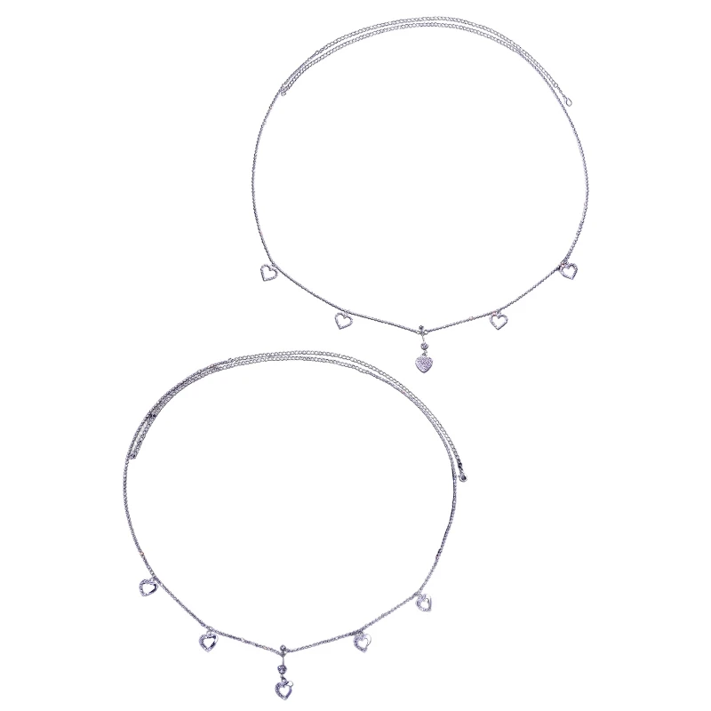 

Single Layer Punk Waist Belly Chain for Women Alloy and for rhinestone Body Jewe