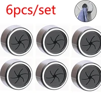 1/3/6pcs Kitchen Towel Hooks Round Adhesive Dish Towel Hook Easy Installation Wall Mount Hand Towel Hook Holders 1