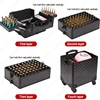 Professional Beauty Makeup Train Case Travel Trolley Cosmetic Case For Nail Manicure Portable Makeup Organizer Makeup Carrier 4